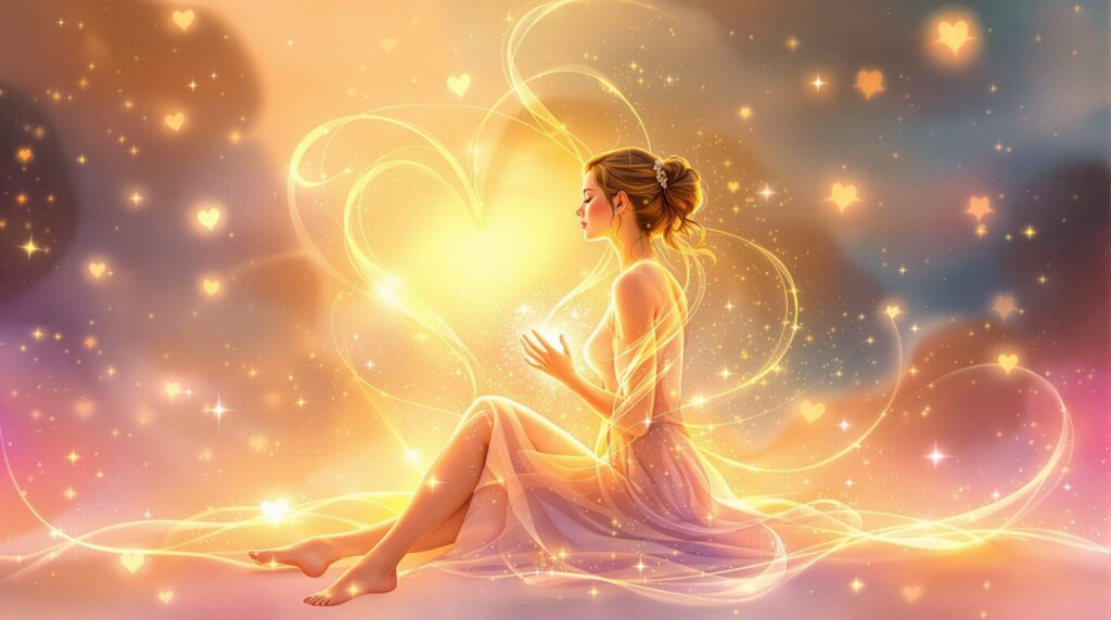 光に包まれる癒し